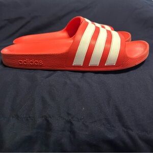 Adidas Red Slides